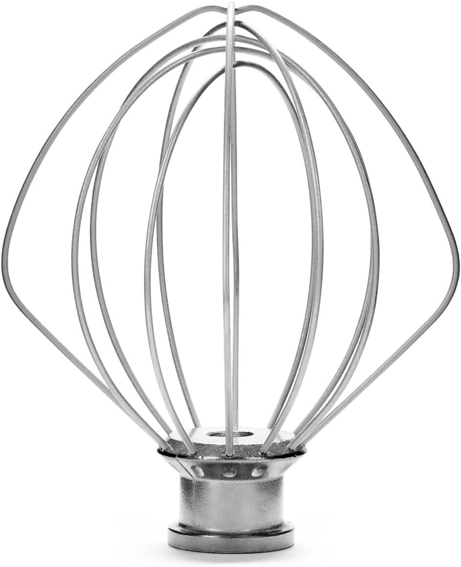 Detalle de KitchenAid K45WW 6-Wire Whip for Tilt-Head Stand Mixers, Silver Metal