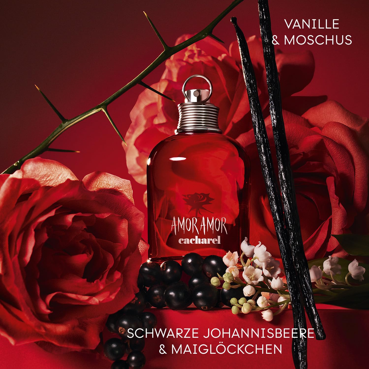 Thumbnail 1 de Cacharel Amor Amor Eau de Toilette Spray für Damen – fruchtig-blumiger Duft für den Alltag