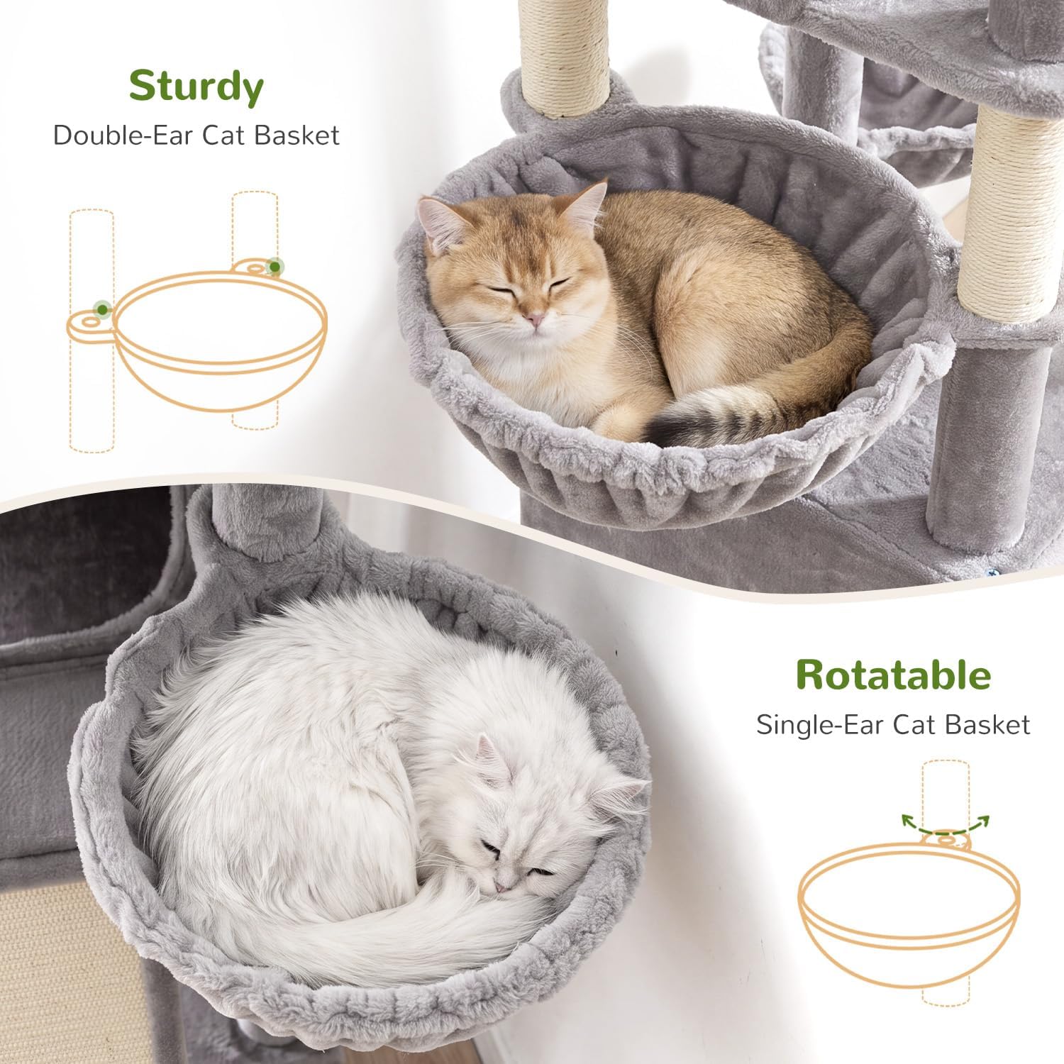 Detalle 1 de Globlazer Cat Tree, 75-Inch