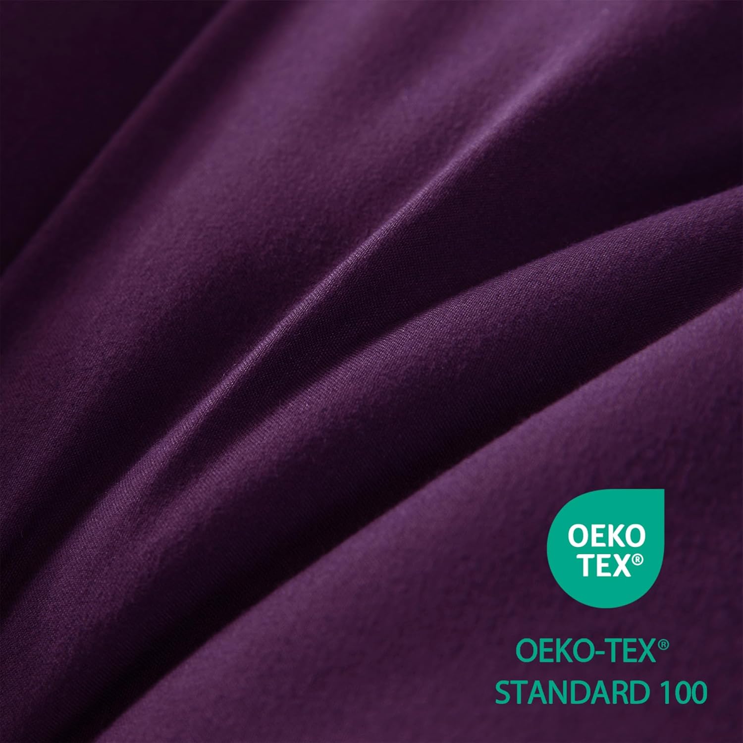 Thumbnail 5 de Whale Flotilla Reversible Duvet King Size (220 x 240 cm) – 7.5 Tog Down Alternative Box-stitched Comforter, All-Season Purple