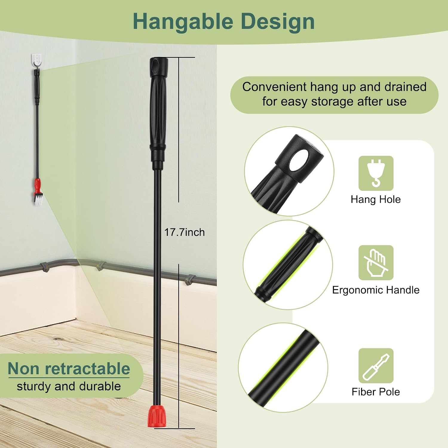 Detalle de Hygger 6-in-1 Multipurpose Fish Tank Cleaning Kit