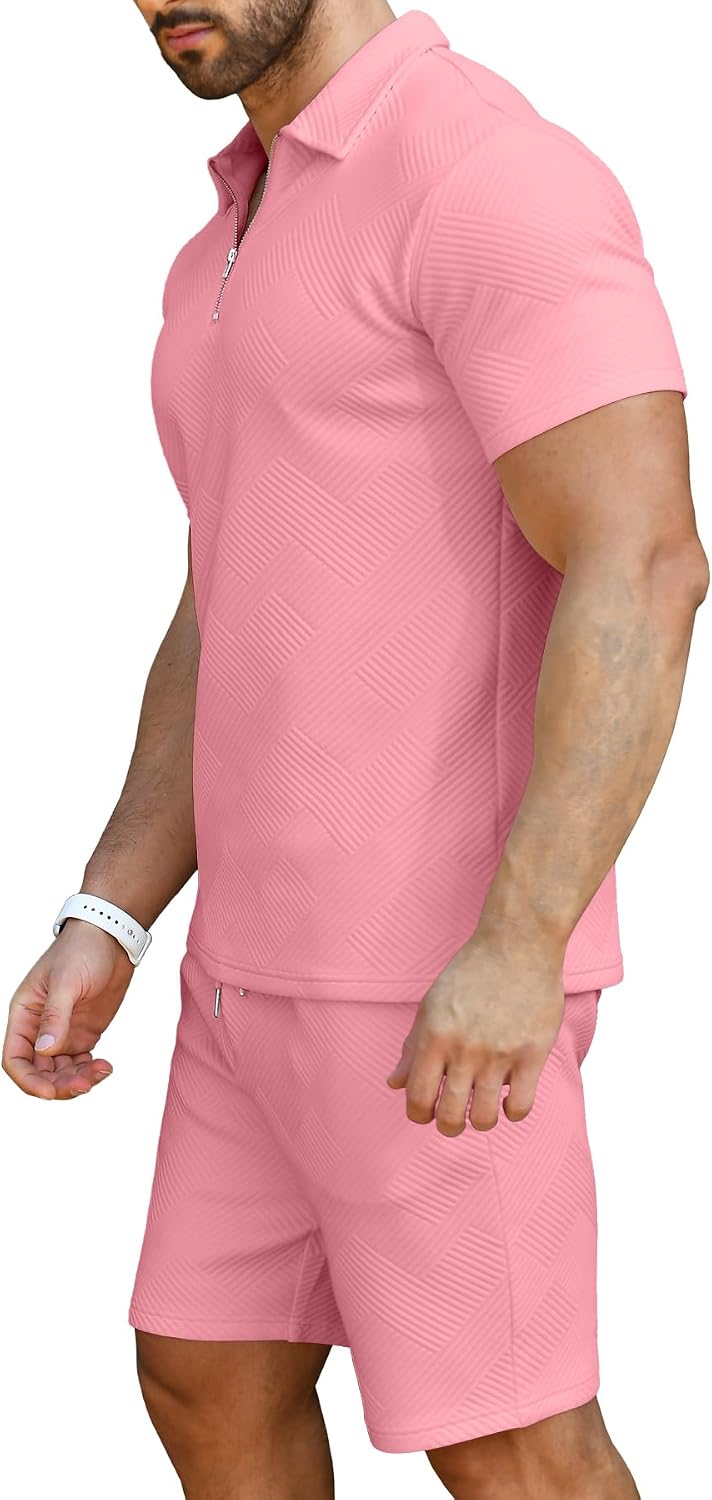 Thumbnail 2 de KUYIGO Men's Polo Tracksuit M-3XL