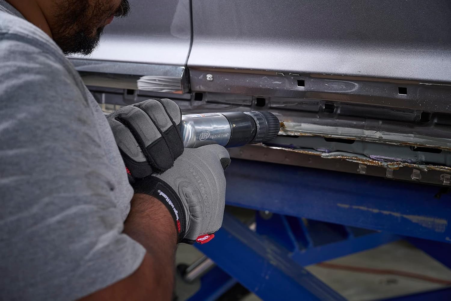 Detalle de Ingersoll Rand Trapano Pneumatico 7803RAKC 1/2" – mandrino autoserrante, 0,38 kW, 1,5 kg