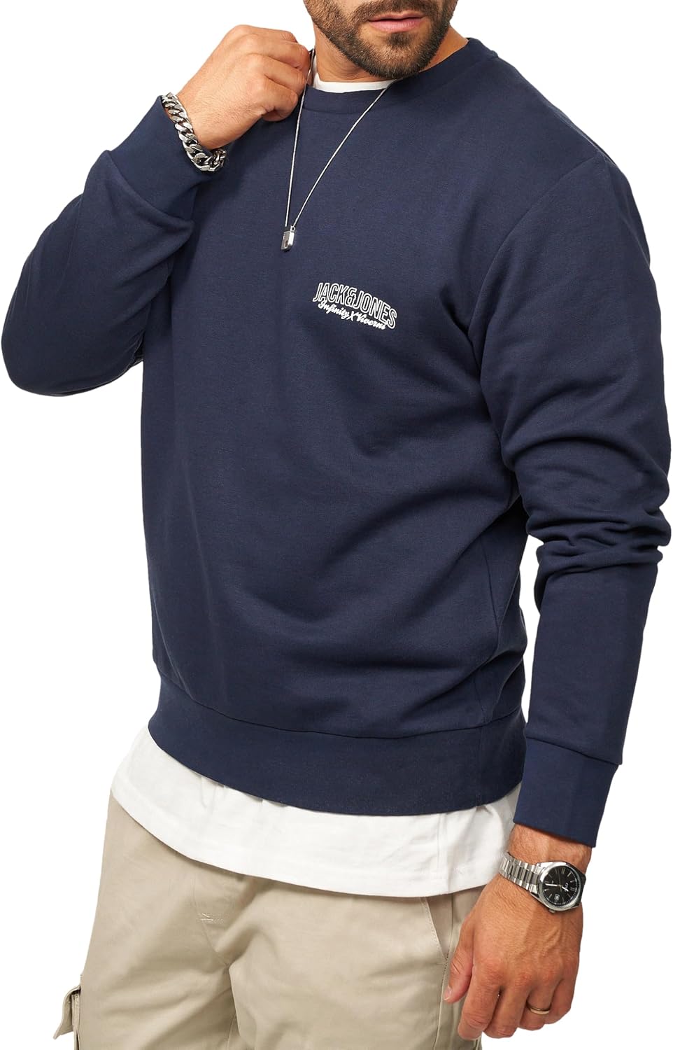 Thumbnail 2 de JACK & JONES Sweatshirt Rundhals Regular-Fit