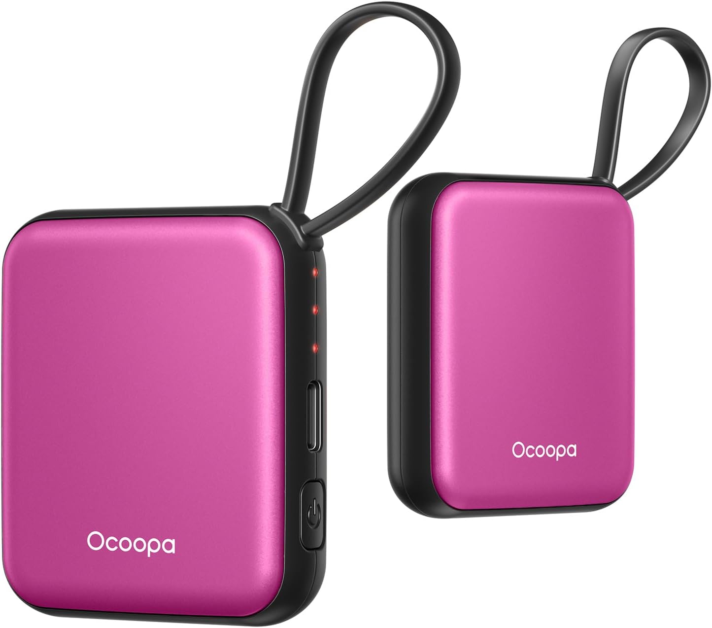 Detalle de OCOOPA UT5 Nano Rechargeable Hand Warmers, 3 Heat Settings, Aluminum