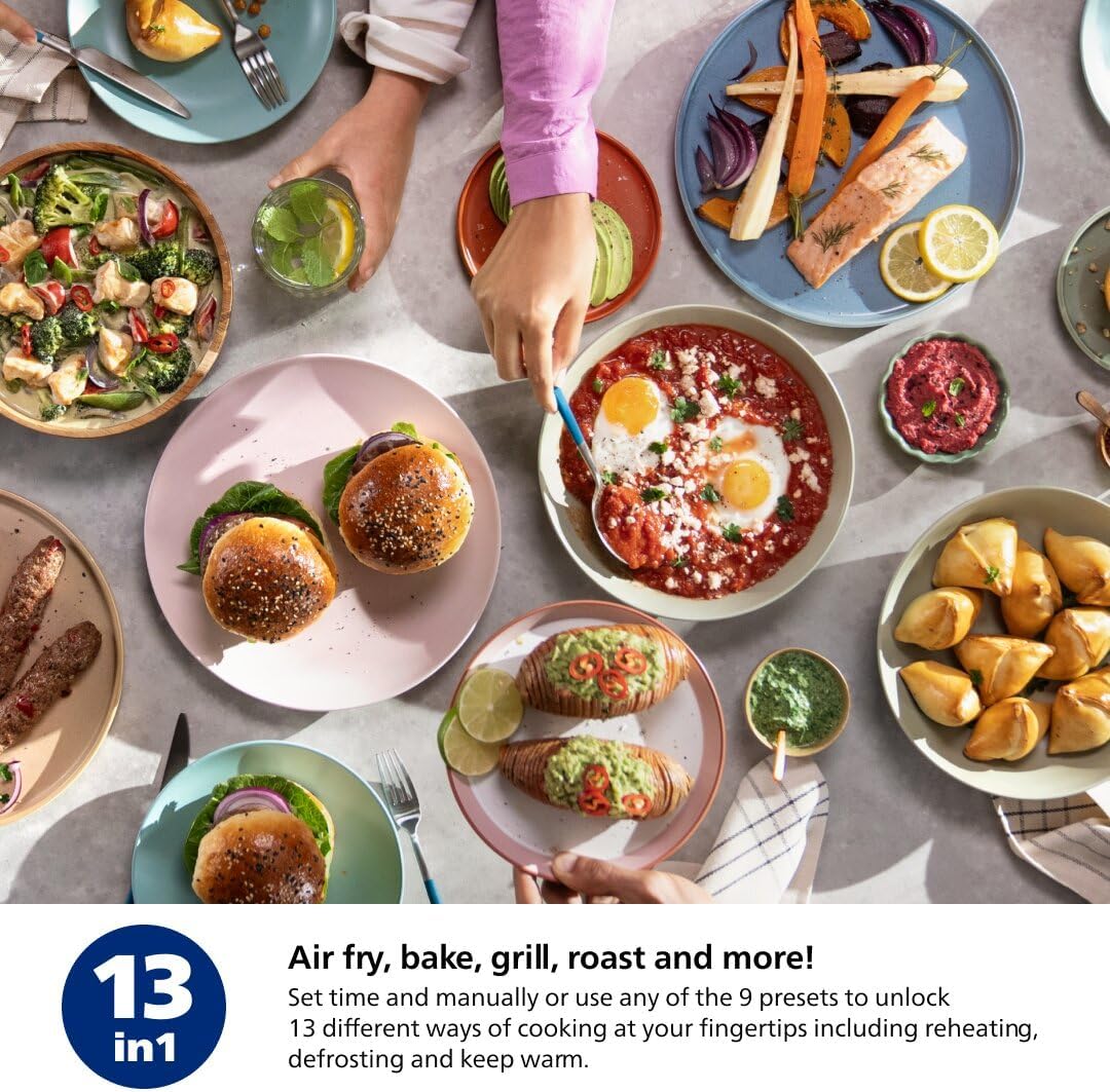 Thumbnail 6 de Philips 2000 Series NA221/00 Air Fryer, 4.4 QT, Cooking Window
