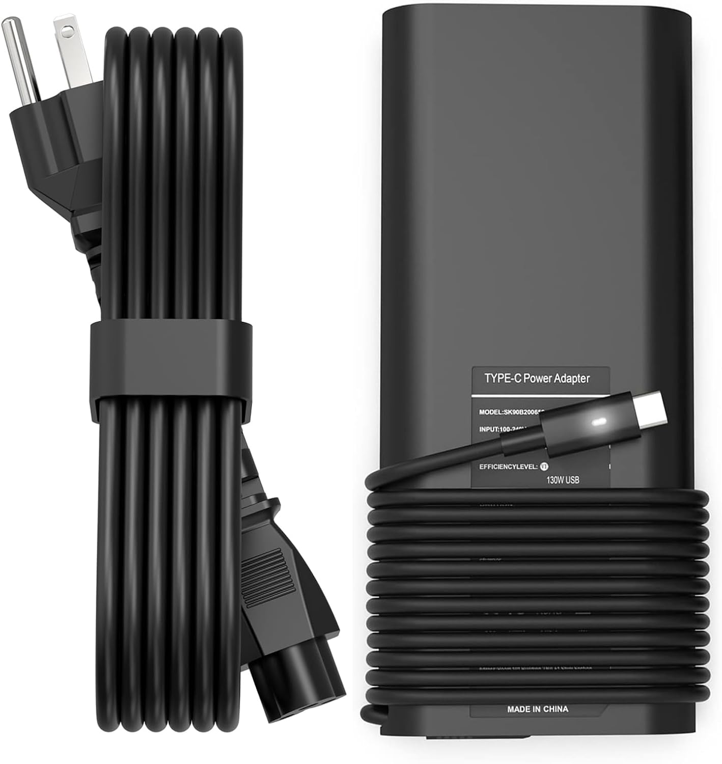 Detalle de PIOEVTKA 130W USB-C Laptop Charger for Dell Laptops