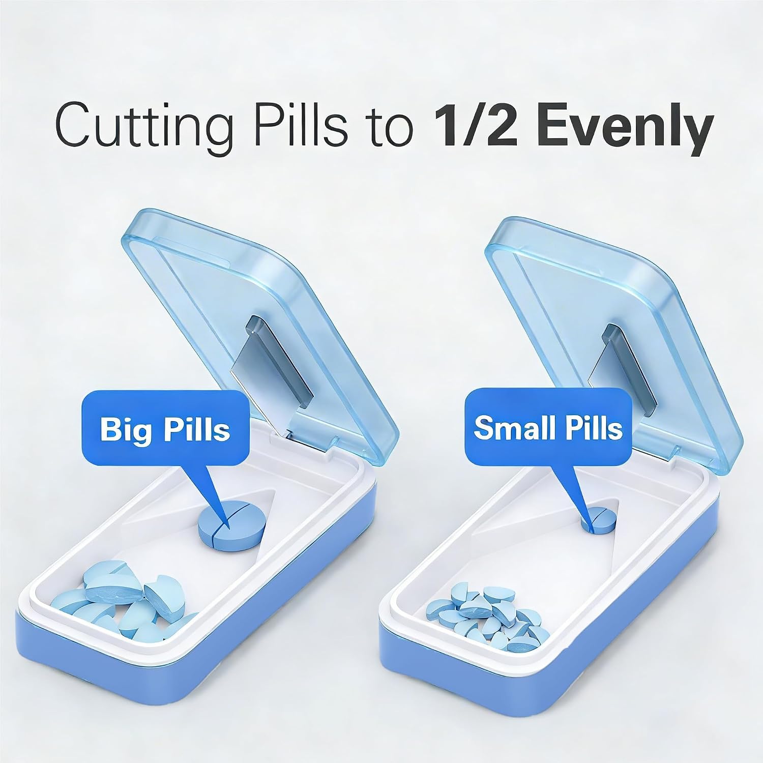 Detalle 1 de BUG HULL Pill Cutter with Removable Silicone Pad