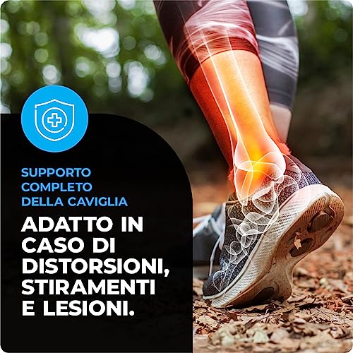 Detalle 2 de VITTO Cavigliera Ortopedica - Tutore Caviglia per Distorsione, Manica, L