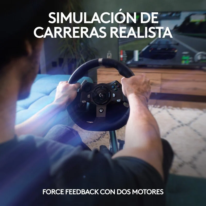 Thumbnail 3 de Logitech G920 Driving Force volante y pedales para Xbox Series/Xbox One/PC/Mac