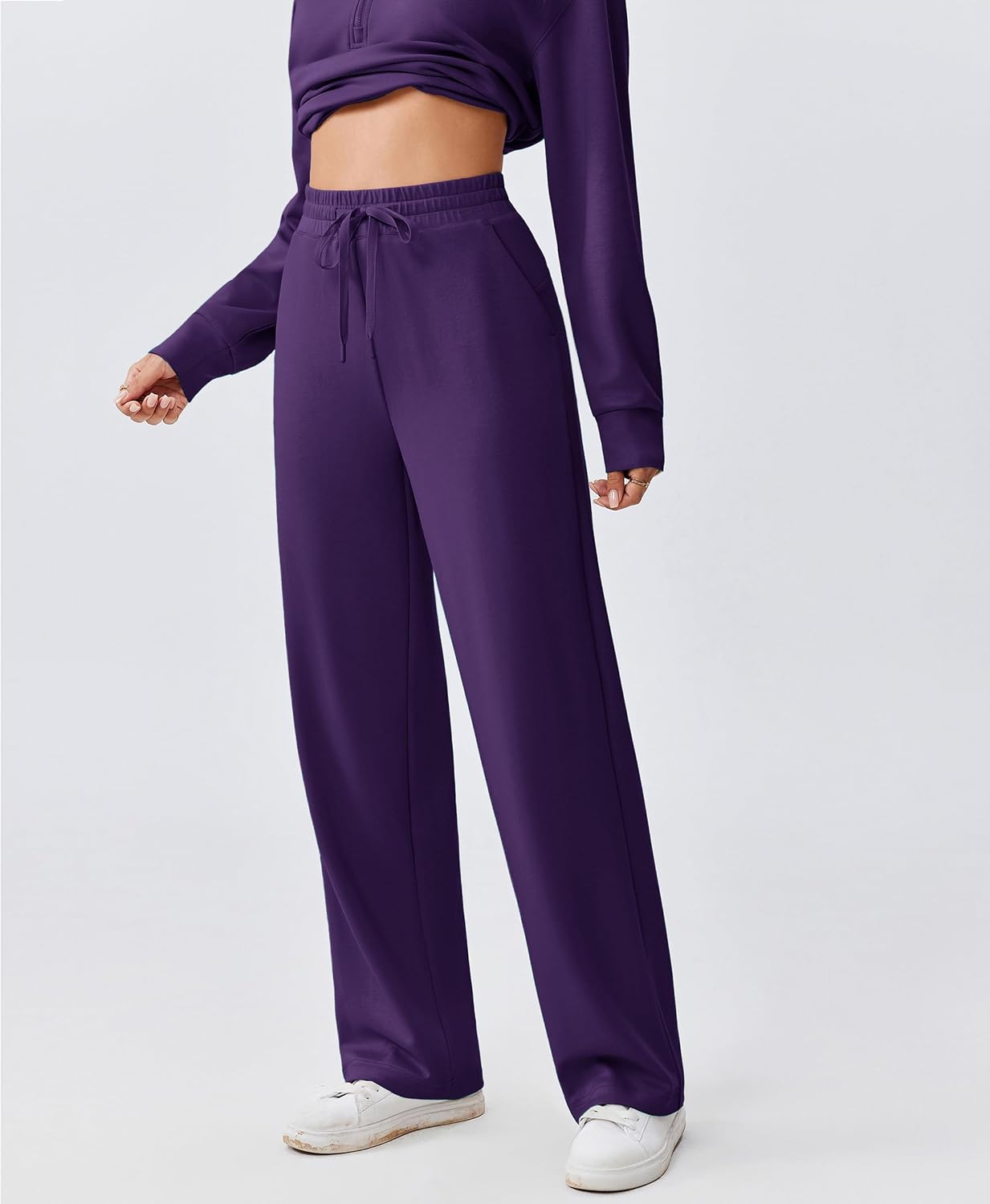 Detalle 1 de PINSPARK Women's Two-Piece Set Air Layer Fabric
