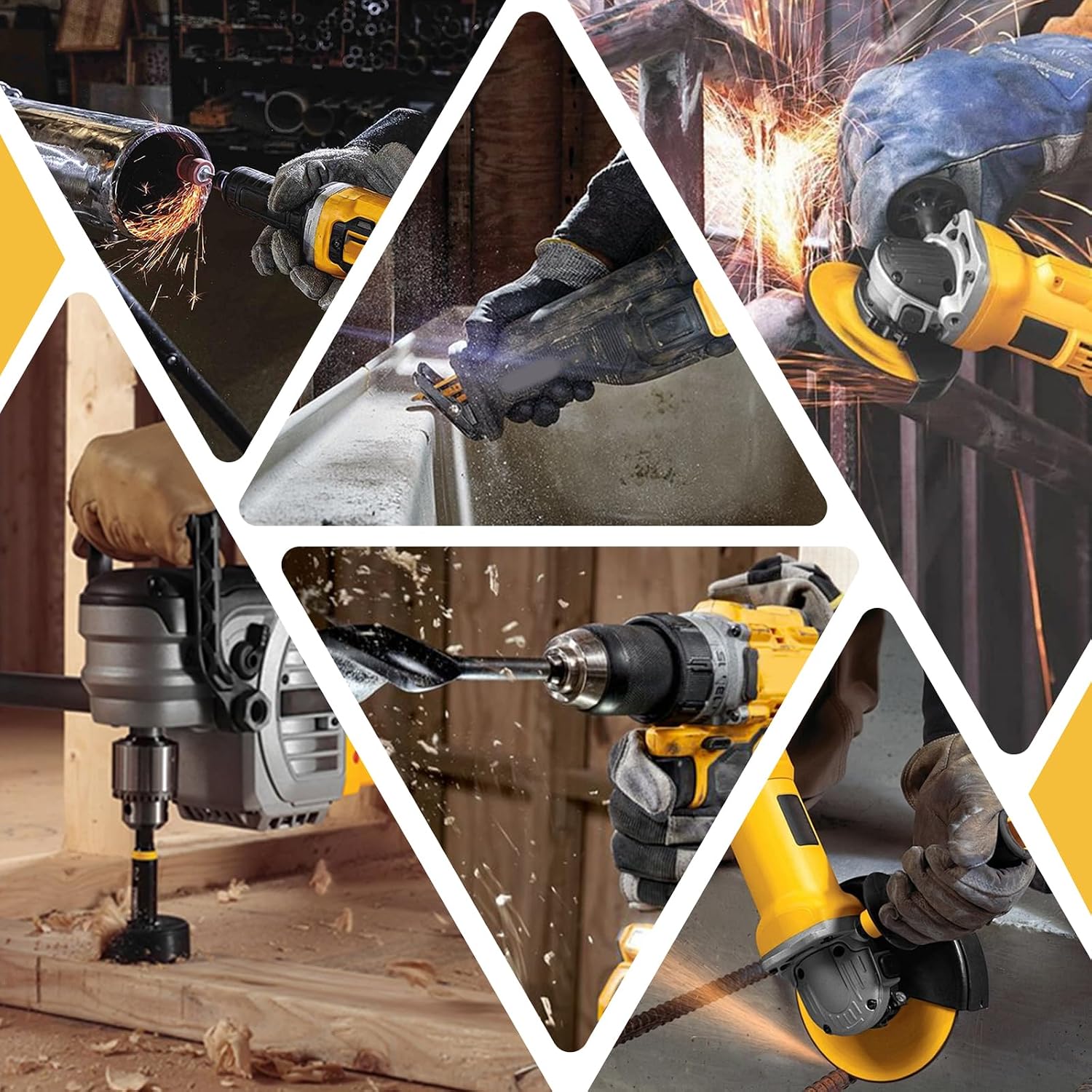 Thumbnail 5 de Kit batterie Dewalt 18V 2x 5000mAh + caricabatterie DCB102 con due porte USB