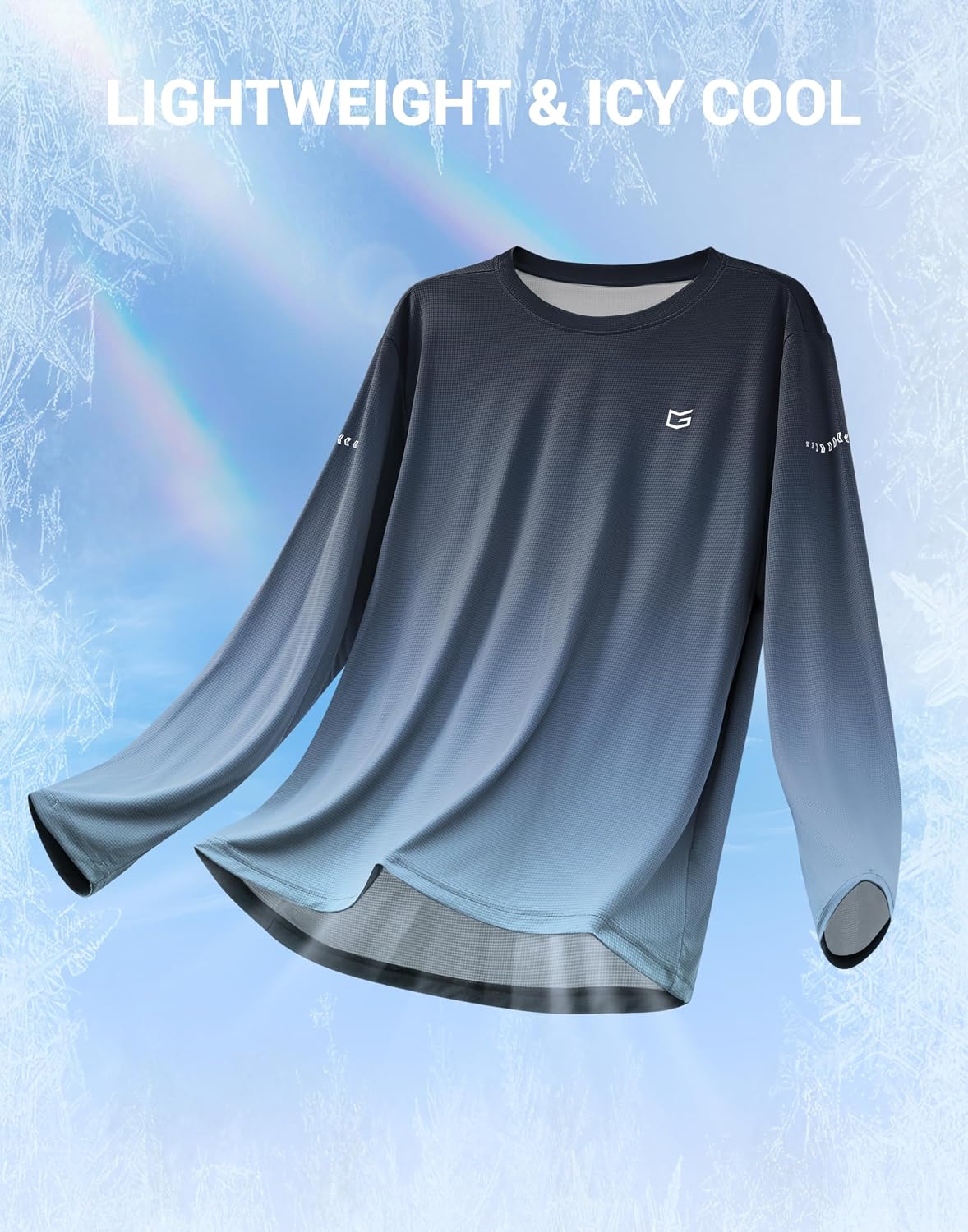 Detalle 2 de Men's Sun Protection Swim Shirt UPF 50+