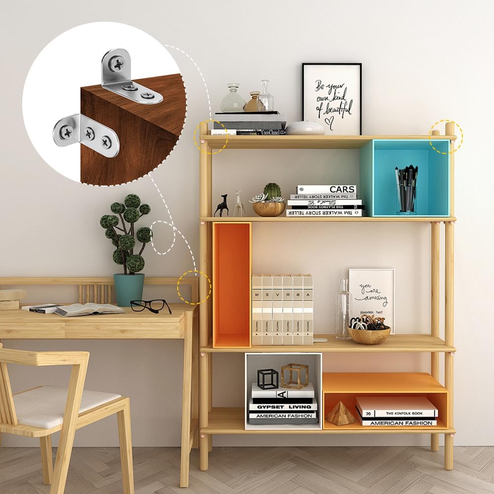 Thumbnail 3 de AffeGifts Furniture Wall Anchors (4 Pack) – Anti-Tip Straps for Wardrobes, Shelves and More