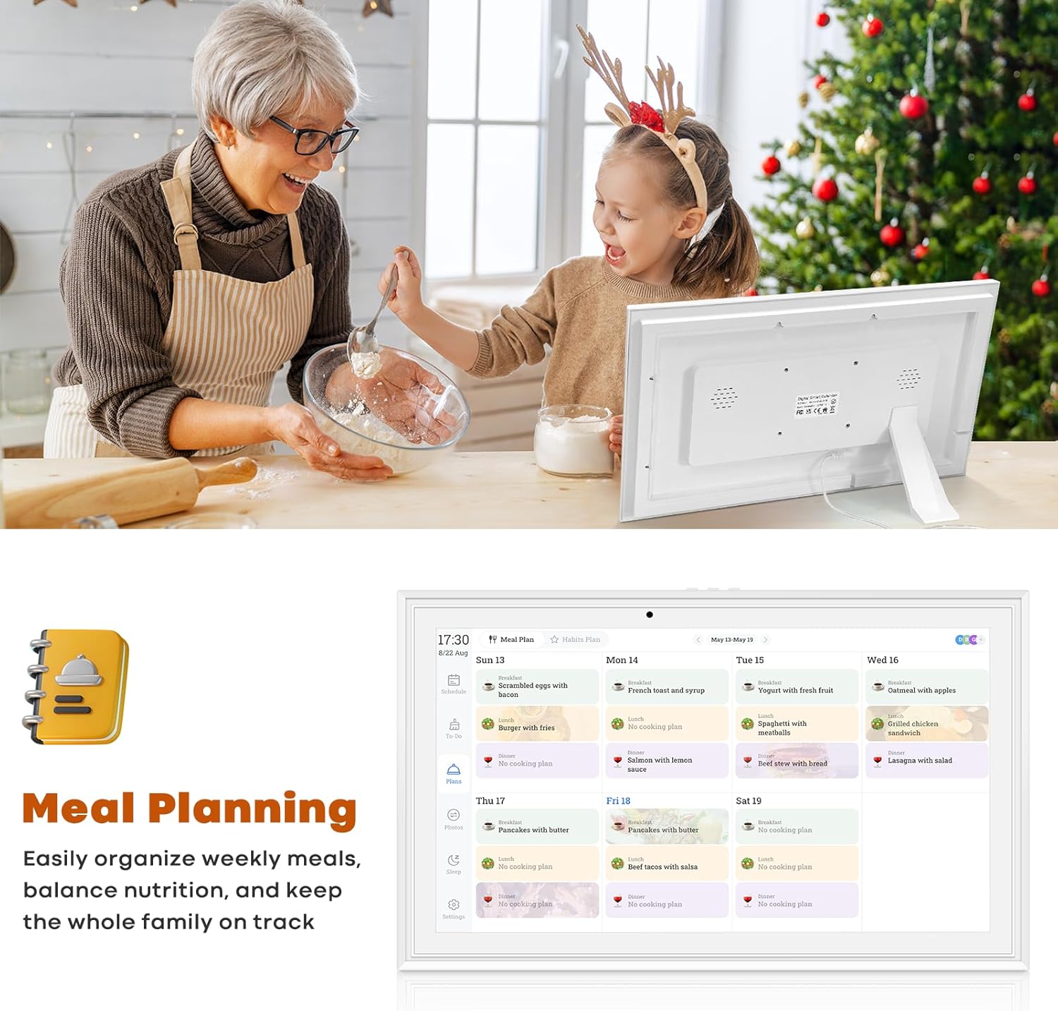 Thumbnail 5 de Hesmor 15.6" Digital Calendar 32GB