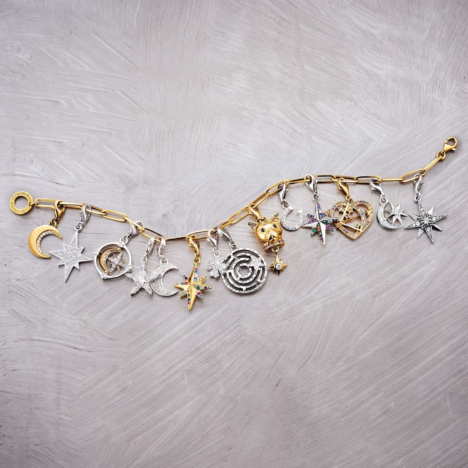Thumbnail 1 de THOMAS SABO Damen-Charm-Anhänger „Seestern“ Charm Club aus 925 Sterling Silber 1528-051-14