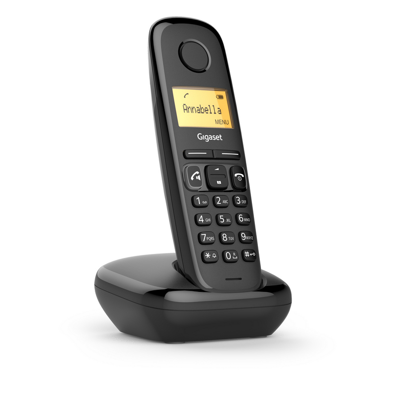 Detalle 1 de Gigaset A270 Teléfono Dect Negro: sencillo, plug & play y eficiente