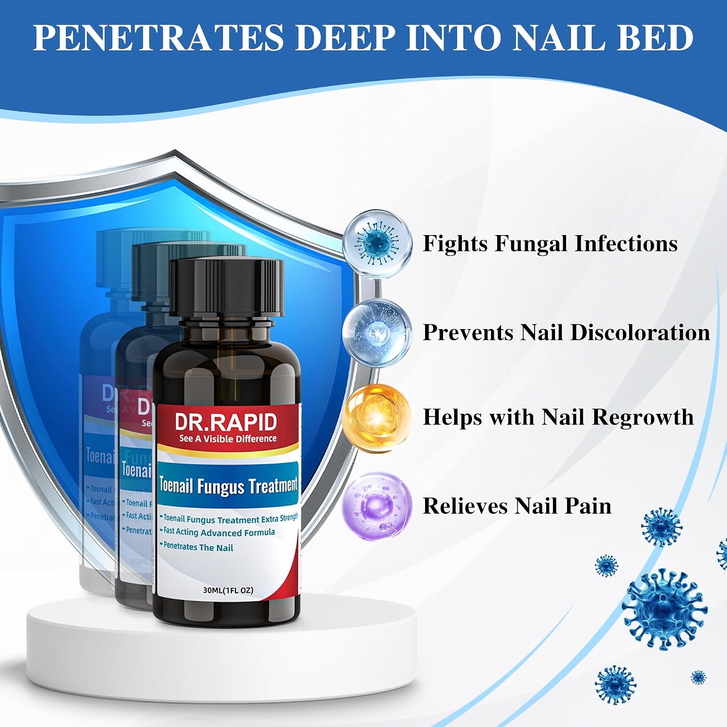 Thumbnail 6 de Toenail Fungus Treatment with 25% Undecylenic Acid