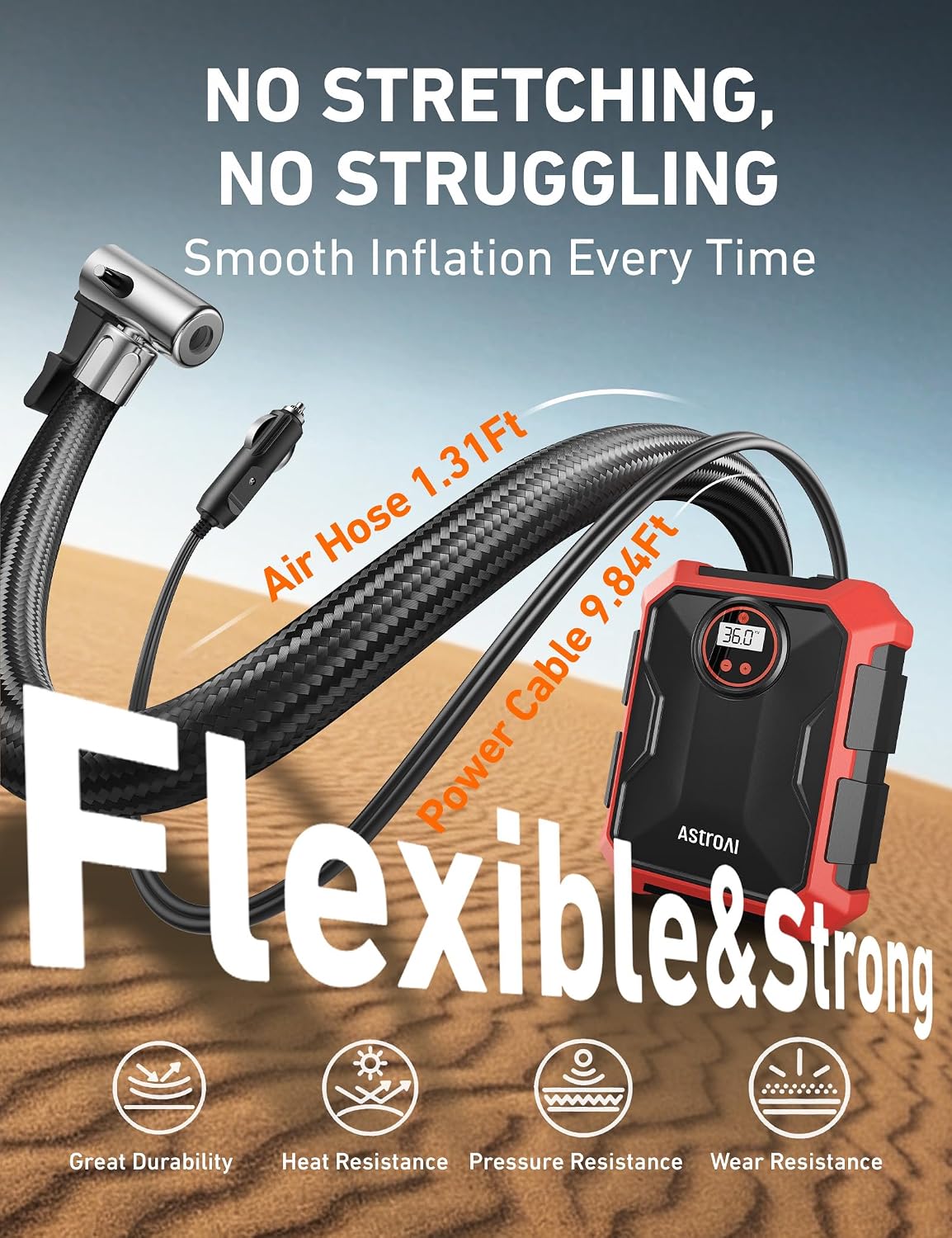 Thumbnail 6 de AstroAI Portable Air Compressor 100PSI