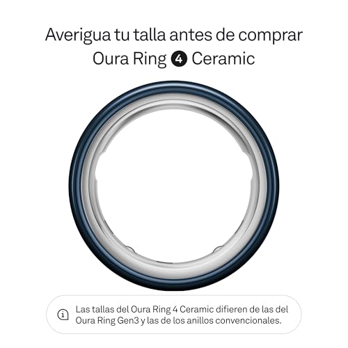 Thumbnail 1 de Oura Ring 4 Ceramic Midnight (Talla 8) — Kit de tallaje para averiguar tu talla
