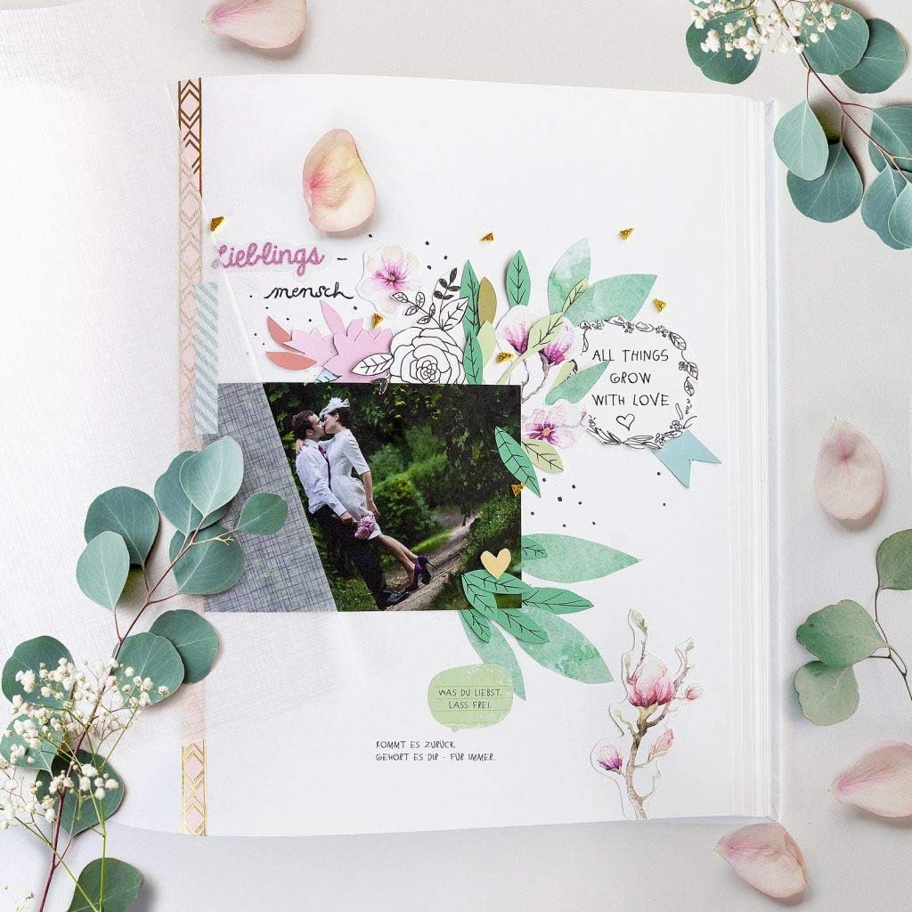 Thumbnail 2 de Walther design Fotoalbum 30 x 30 cm Oh la la MX-607 – Buchgebundenes Album mit Kunstdruckeinband