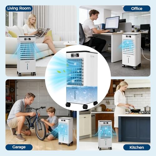 Thumbnail 3 de Thaookte 3-in-1 Klimagerät Luftkühler mit 7L-Wassertank – leise, effizient und vielseitig