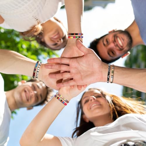 Thumbnail 5 de Coicok 12 Pièces Bracelet Enfant – Bracelets Tressés Réglables Multicolores et faits à la main