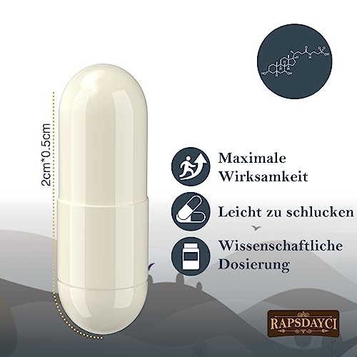 Detalle de TUDCA Ultra Forte 1200 mg 🧬 Suplemento Hepático