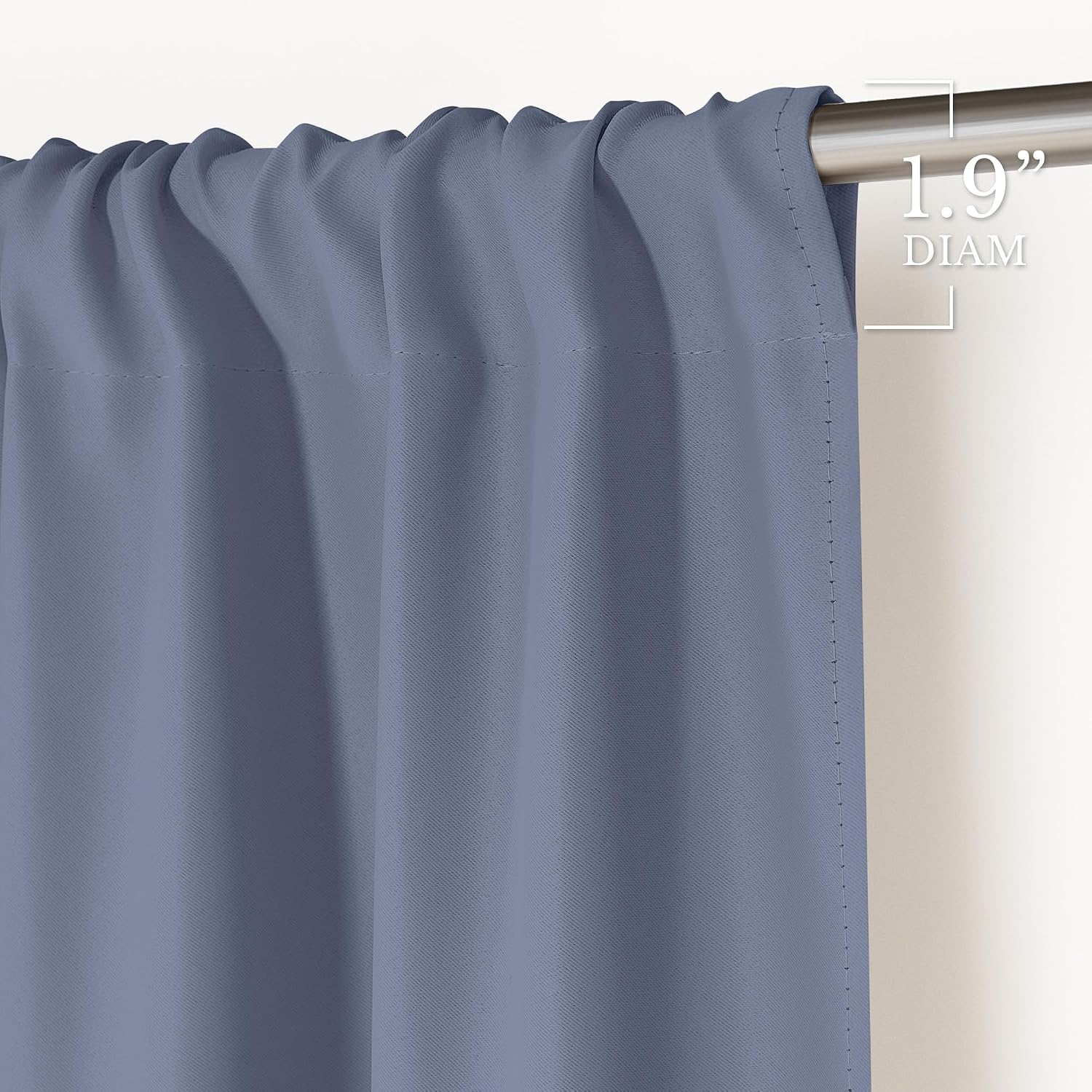 Detalle de NICETOWN Blackout Curtains, 63-Inch Length