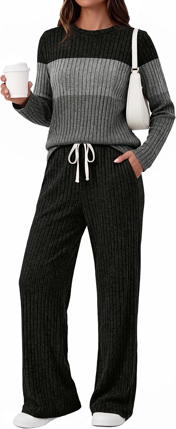 Detalle 2 de Sipaya Women's Lounge Set, Ribbed Knit