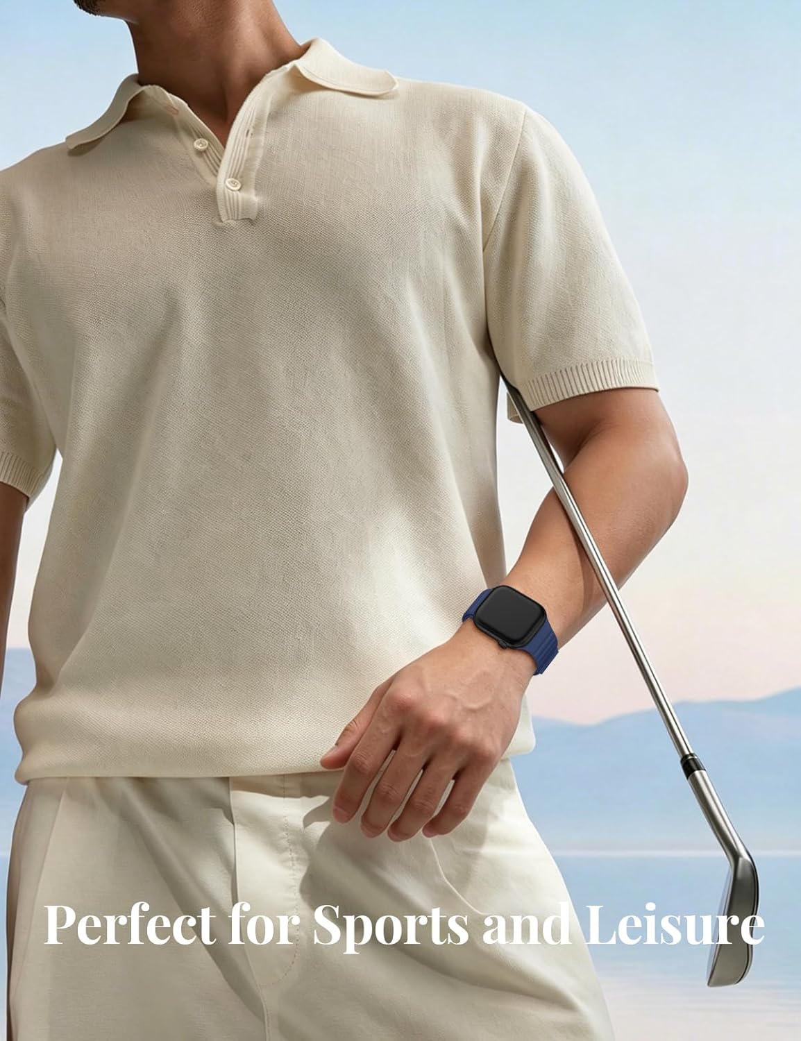 Thumbnail 6 de Magnetic Silicone Sport Loop for Apple Watch (38–49mm): Lightweight, Waterproof Comfort