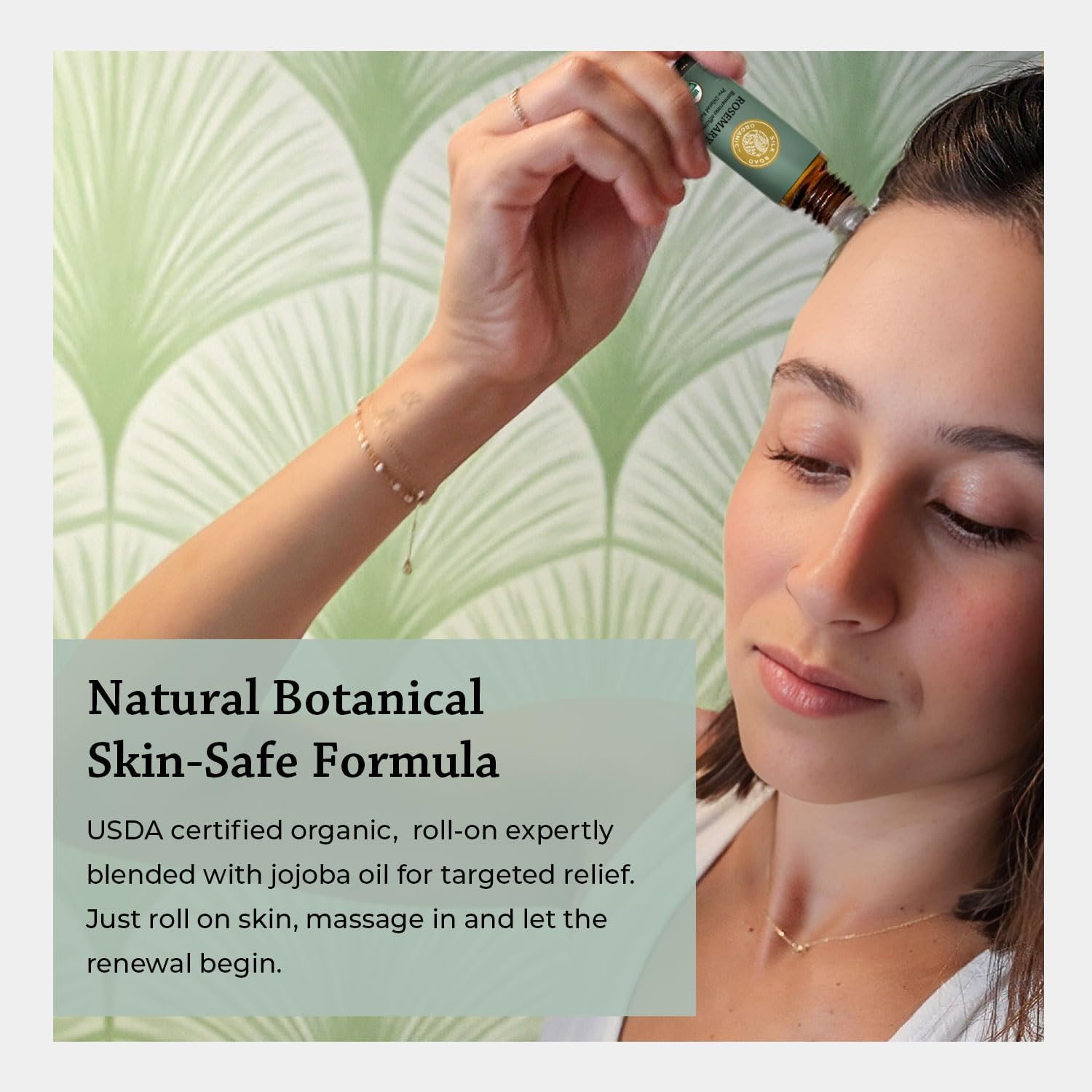 Detalle de Silk Road Rosemary Essential Oil Roll-On