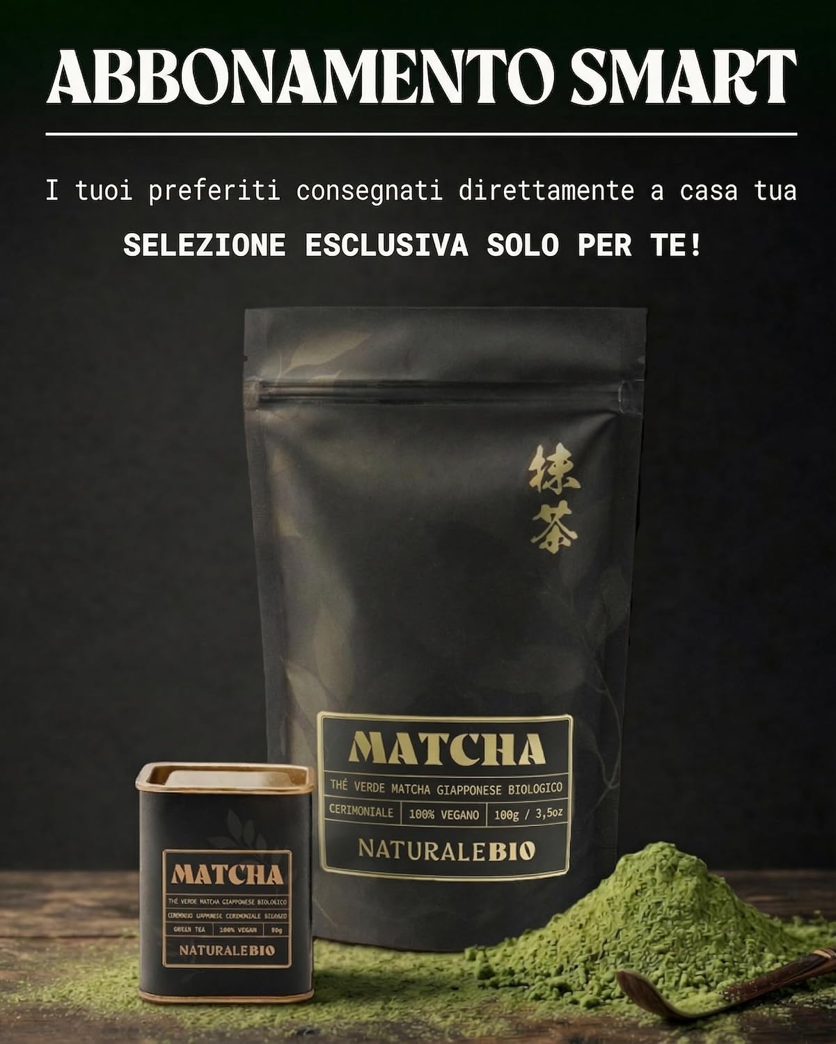 Thumbnail 6 de NaturaleBio Tè Verde Matcha cerimoniale 30 g 🍵