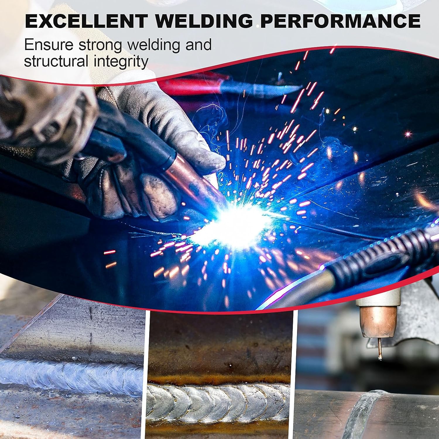 Detalle de ER70S-6 .035-Inch MIG Welding Wire on 10-Lb ABS Spool for All-Position Welding