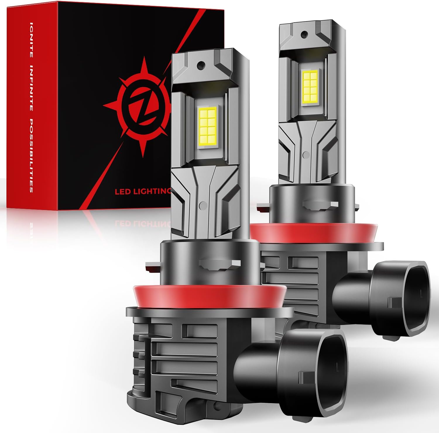 Detalle de ZONBEAM H11 LED Fog Light Bulbs 40000 lm