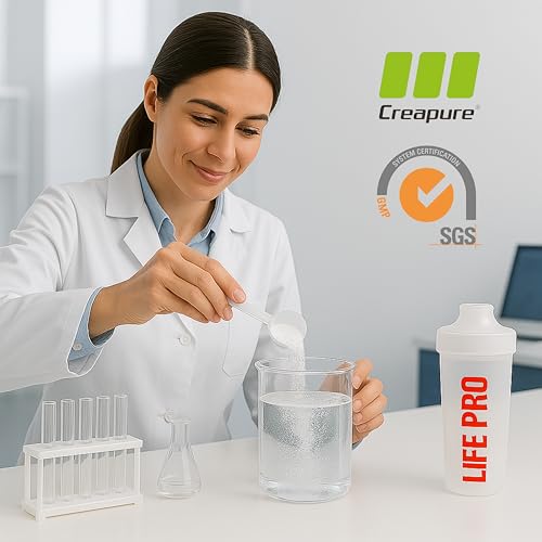 Thumbnail 6 de Creatina Monohidratada Creapure Life Pro – 650 g, sin gluten, micronizada y alemana