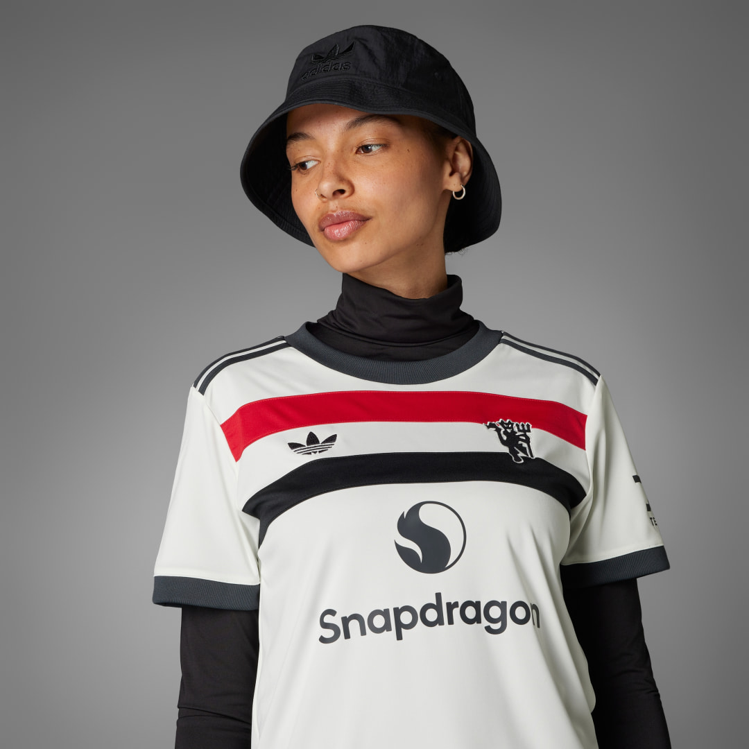 Detalle de adidas Camiseta tercera Manchester United 24/25 24/25 blanco