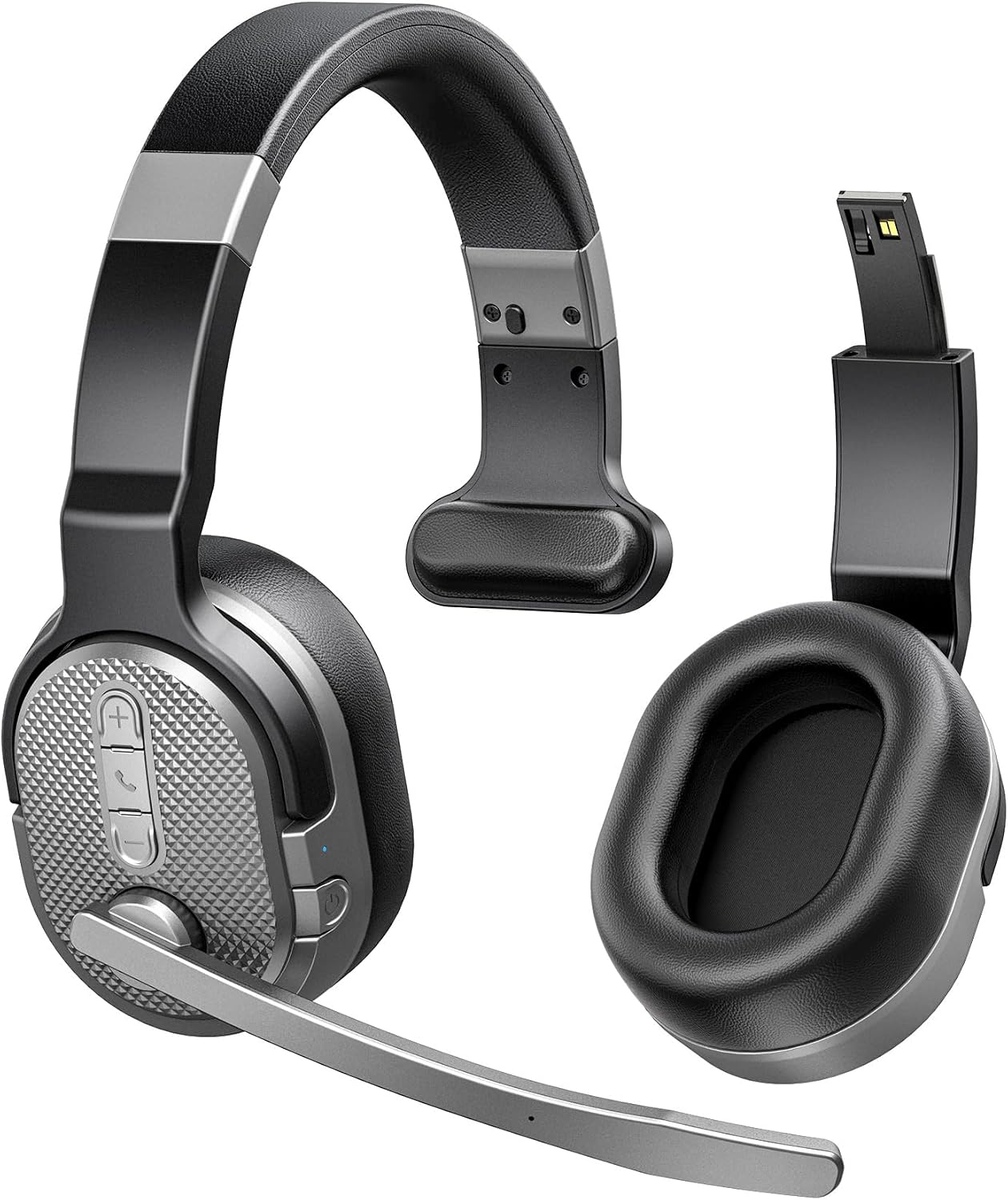Detalle de COSMUSIS 654AS Trucker Bluetooth Headset with Mic, ANC, and Detachable Earpad