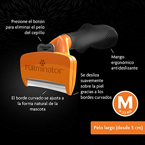 Thumbnail 4 de FURminator deShedding talla M para perros medianos de pelo largo