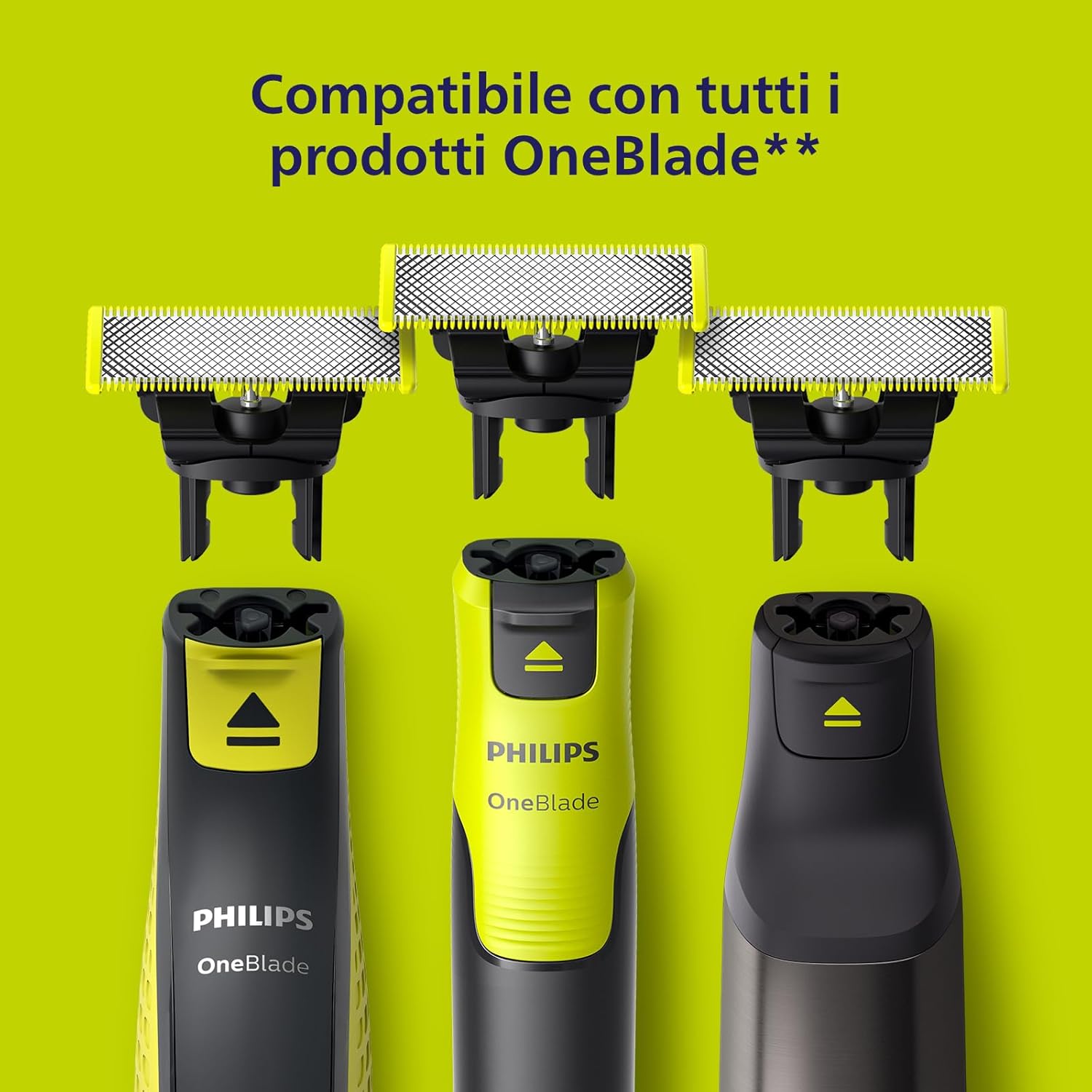Thumbnail 1 de Philips OneBlade QP430/60 lame di ricambio 3 pezzi
