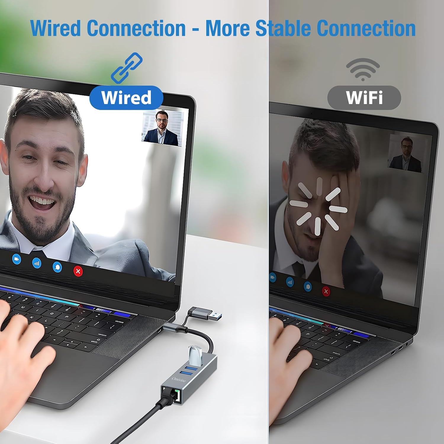 Thumbnail 4 de Omivine USB Ethernet Adapter 1000 Mbit/s