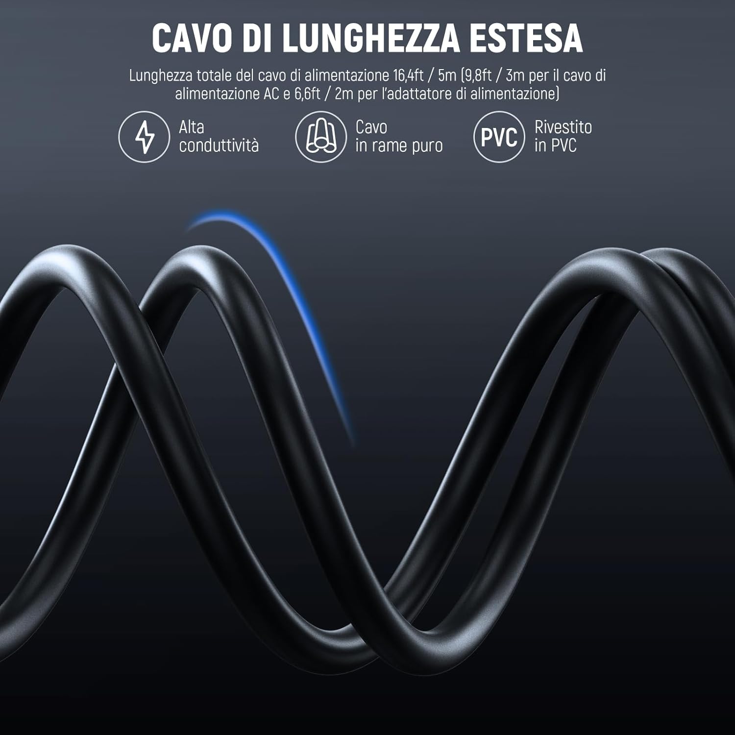 Thumbnail 1 de NEEWER Kit batteria fittizia per flash stroboscopico Q300 (con alimentatore AC, spina EU) NT-Q300