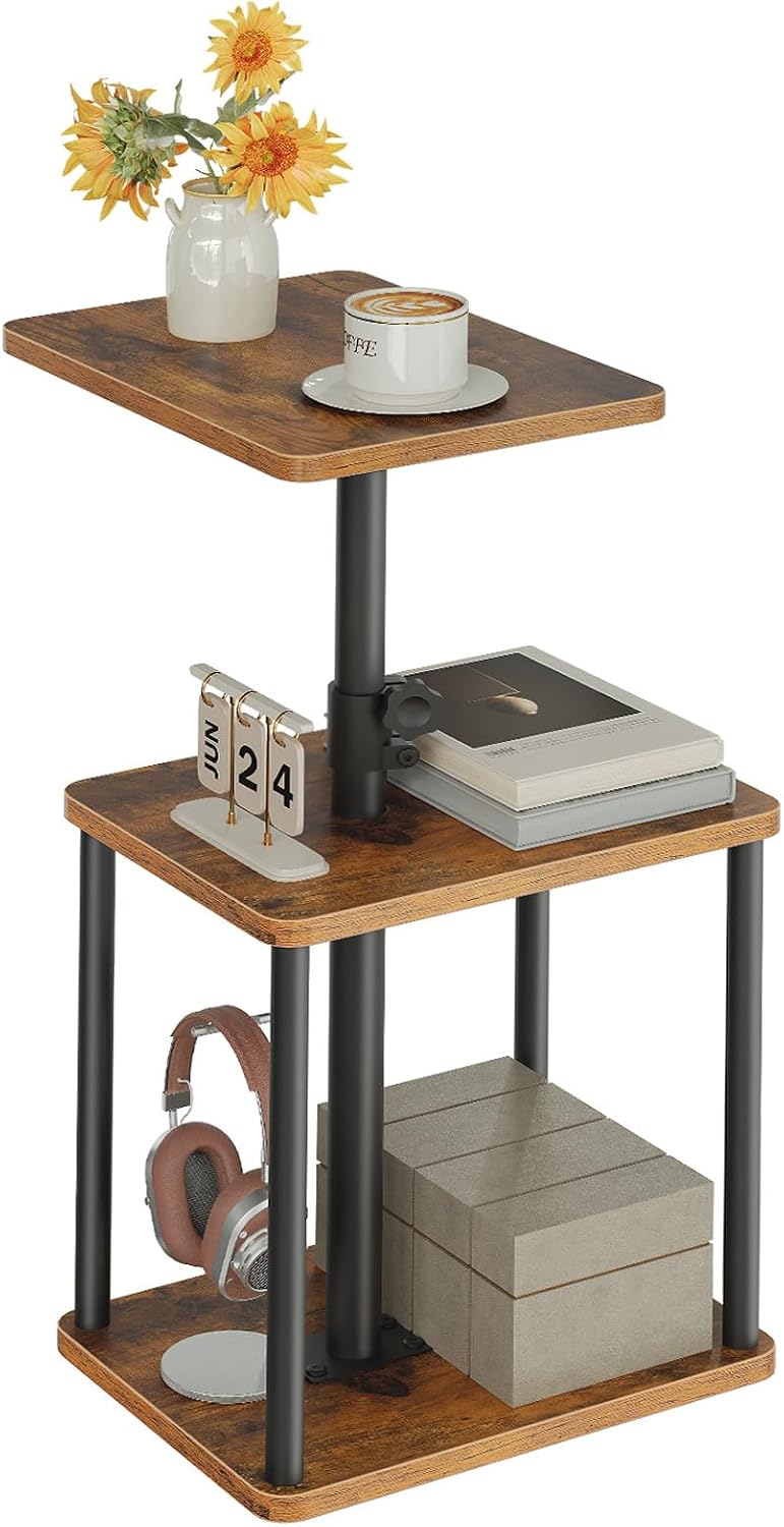 Thumbnail 6 de HOOBRO Rotating End Table BF239BZ01