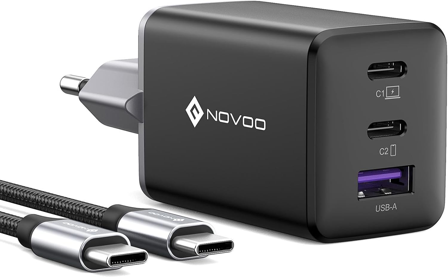 Imagen de NOVOO 67W USB C Ladegerät GaN III en OfertitasTOP
