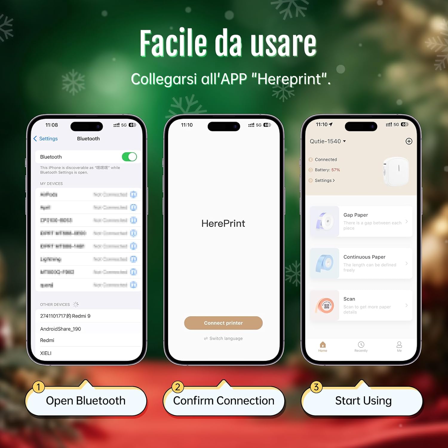 Thumbnail 2 de PRT QUTIE Etikettendrucker 2000 mAh 🖨️