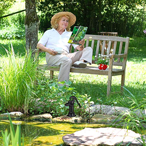 Thumbnail 2 de Relaxdays Bomba de Agua Manual Decorativa para Jardín 💧