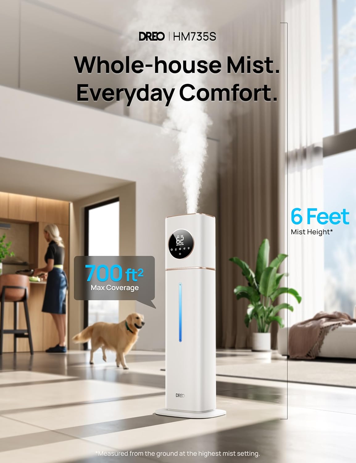 Detalle 2 de Dreo HM735S 11L Smart Humidifier
