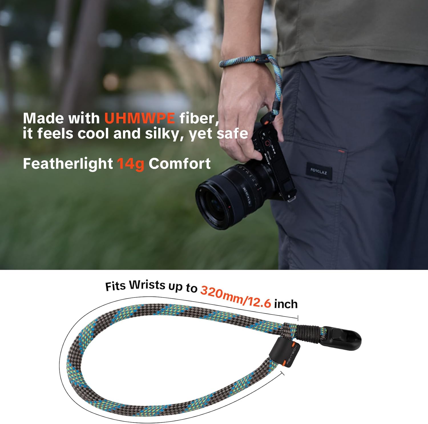 Thumbnail 2 de PGYTECH Cinturino da polso sottile per fotocamera con sgancio rapido