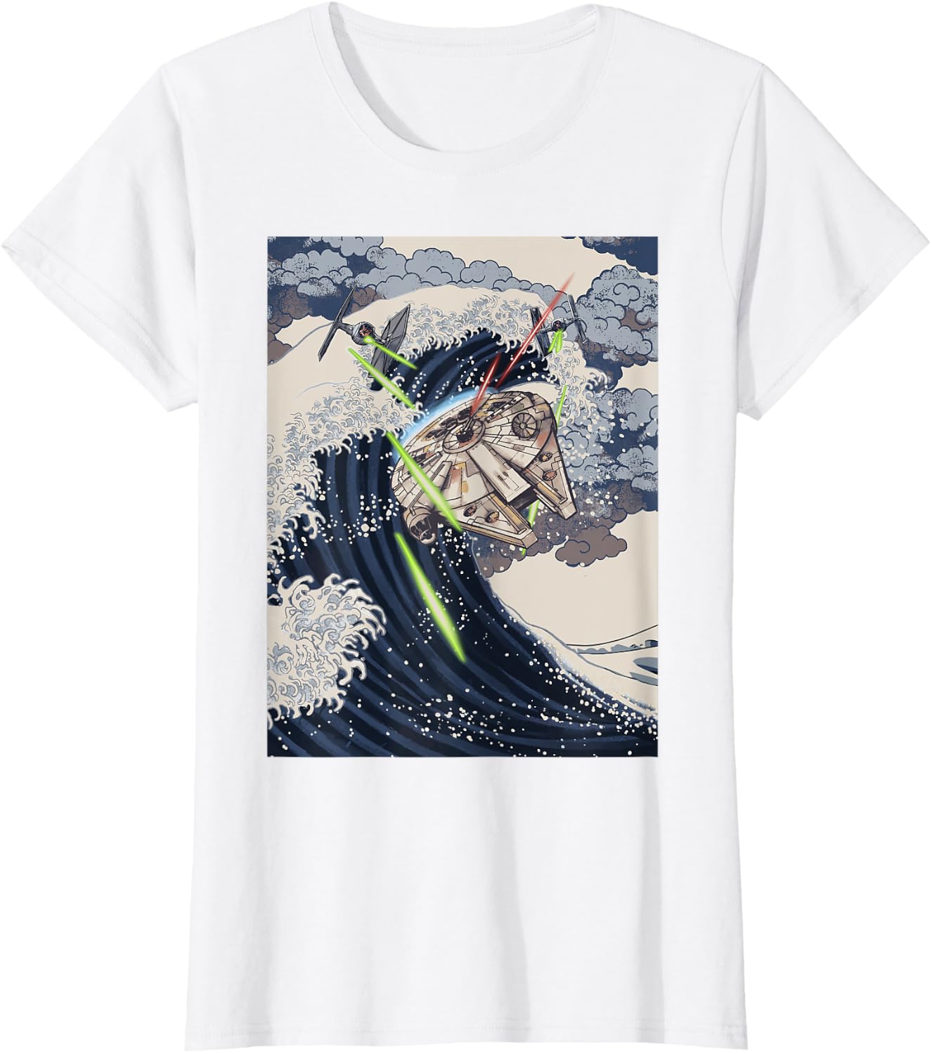 Thumbnail 3 de T-shirt Star Wars Millennium Falcon 19STRW00798B