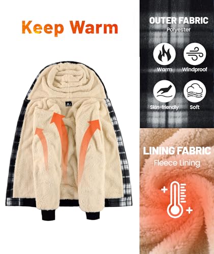Detalle de geeksport Veste polaire homme à capuche ⚙